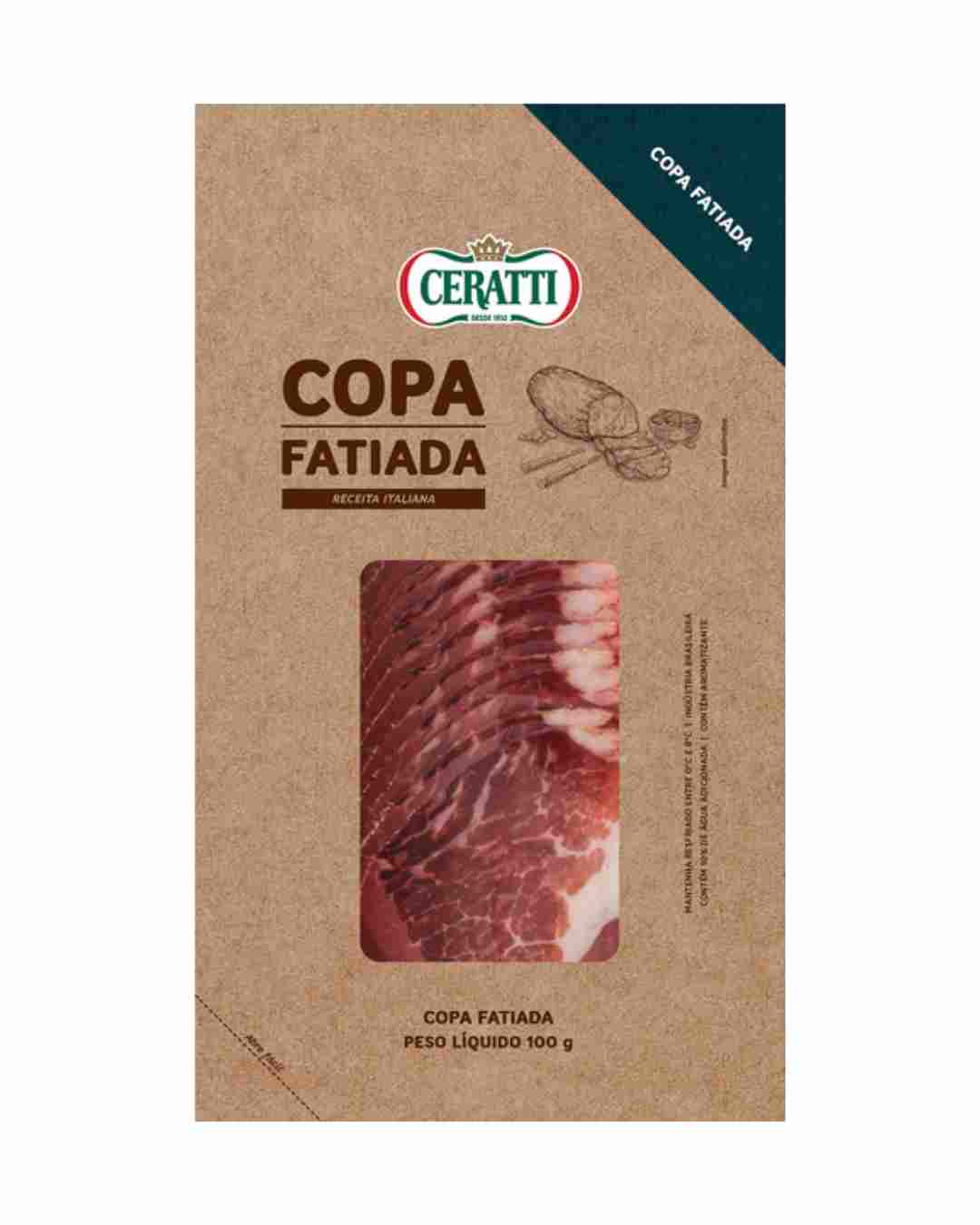 Copa Fatiada Ceratti 100g
